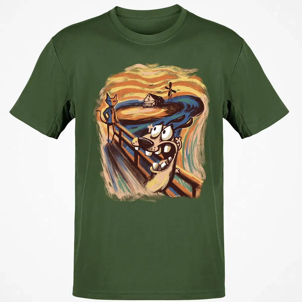 Scream Courage Classic Unisex T-Shirt - 7