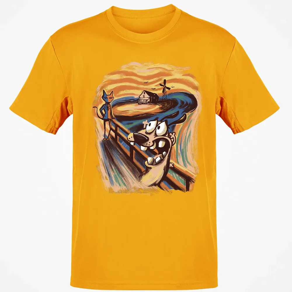 Scream Courage Classic Unisex T-Shirt - 5