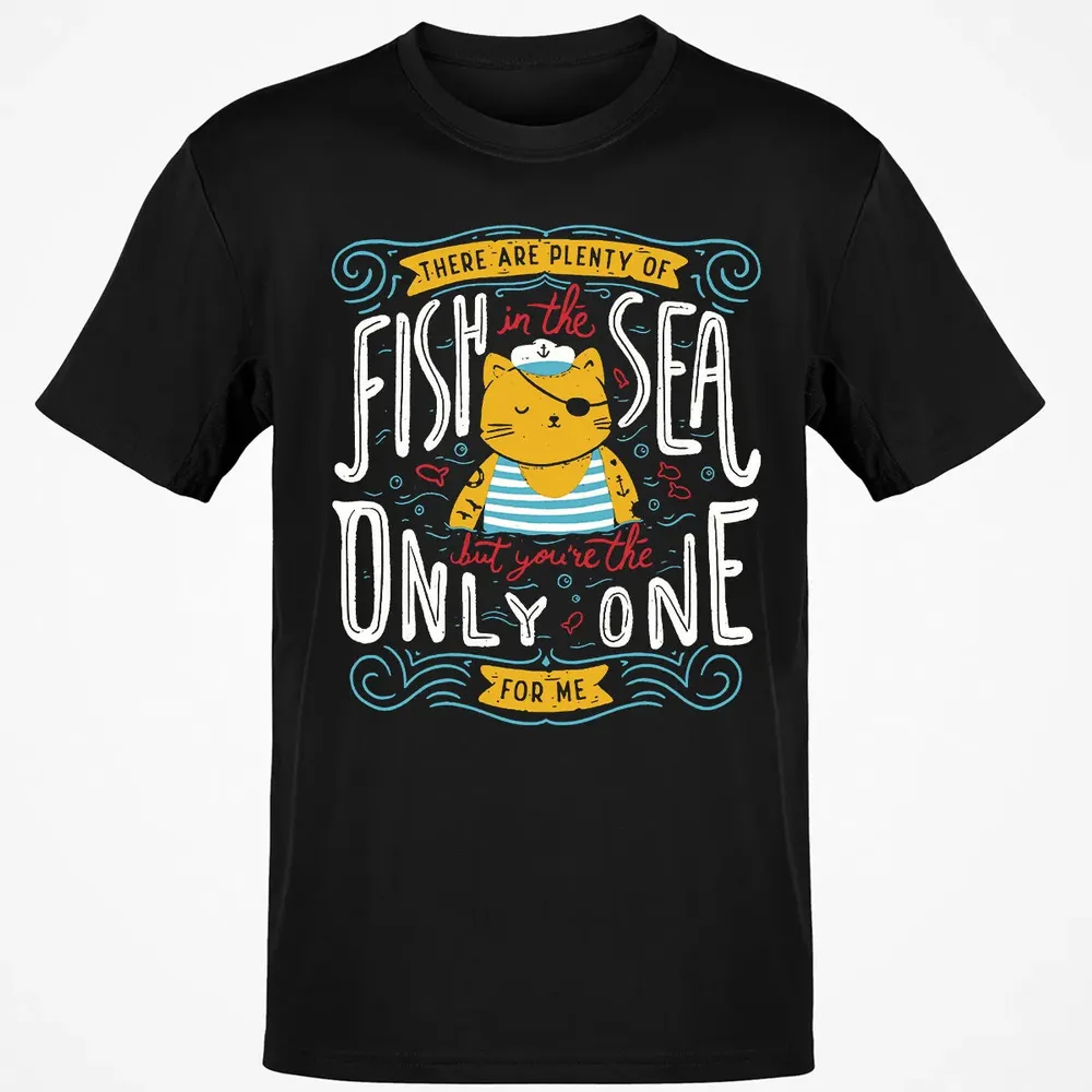 Plenty Of Fish In The Sea Classic Unisex T-Shirt - 2