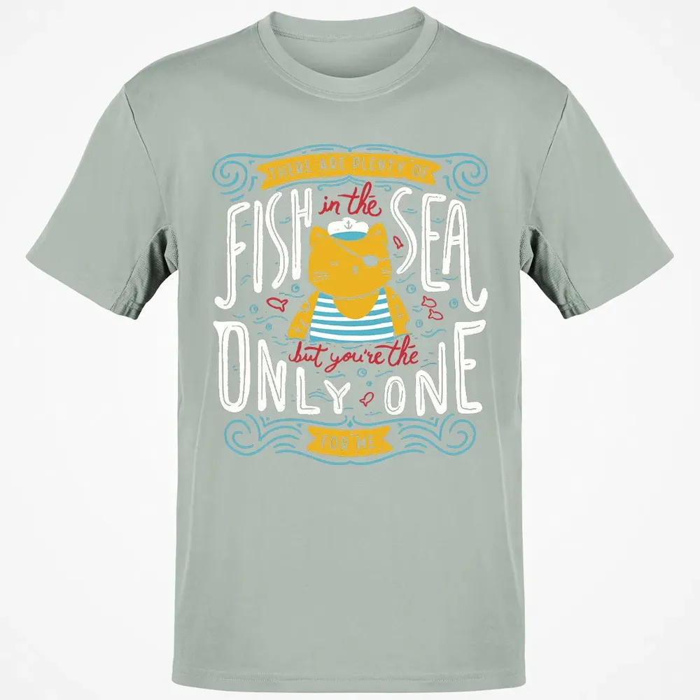 Plenty Of Fish In The Sea Classic Unisex T-Shirt - 3