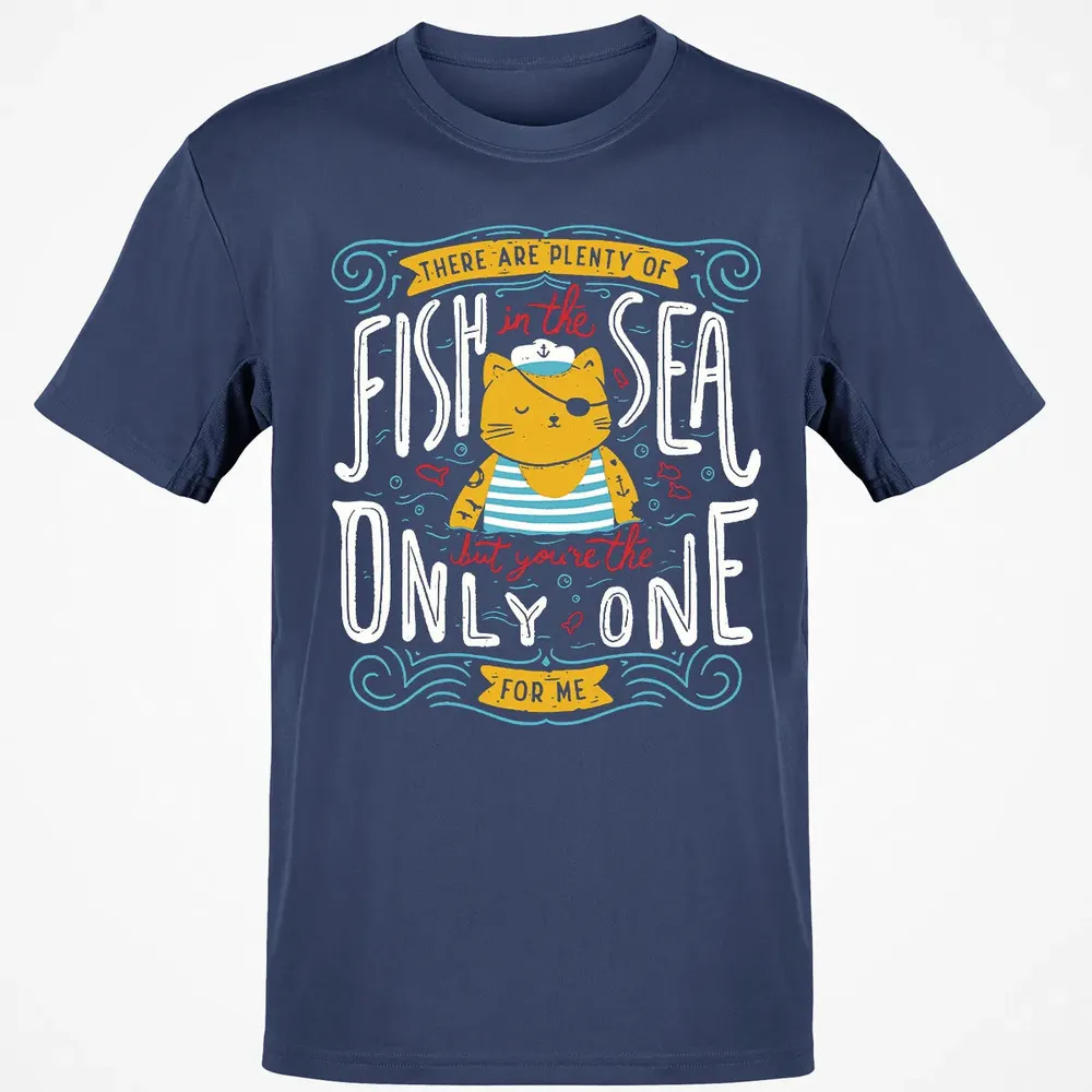 Plenty Of Fish In The Sea Classic Unisex T-Shirt - 8