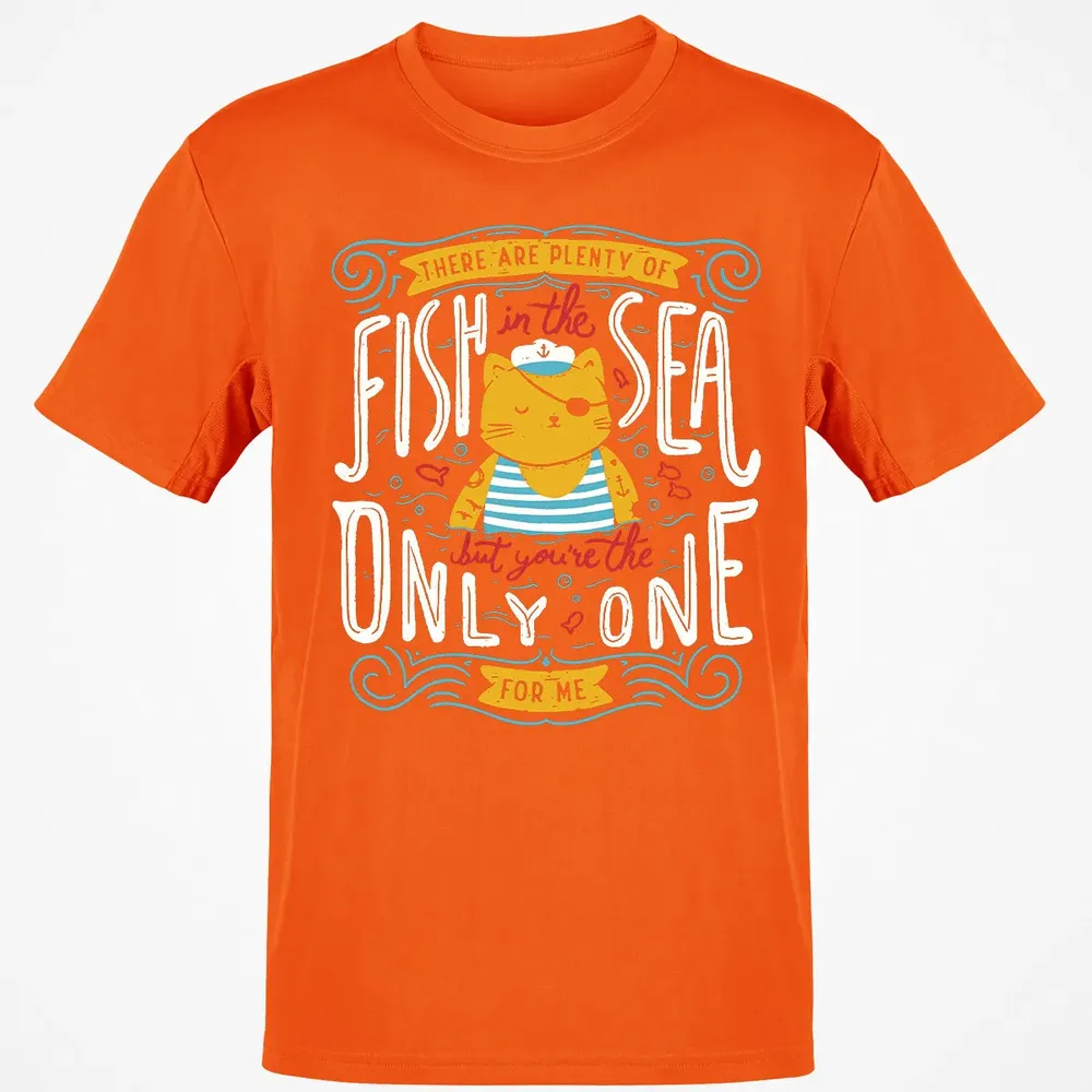 Plenty Of Fish In The Sea Classic Unisex T-Shirt - 9