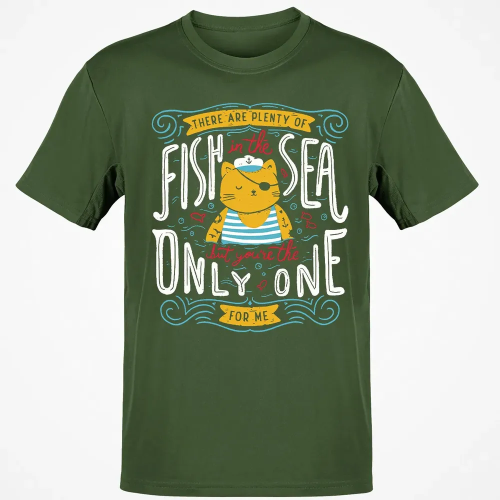 Plenty Of Fish In The Sea Classic Unisex T-Shirt - 7
