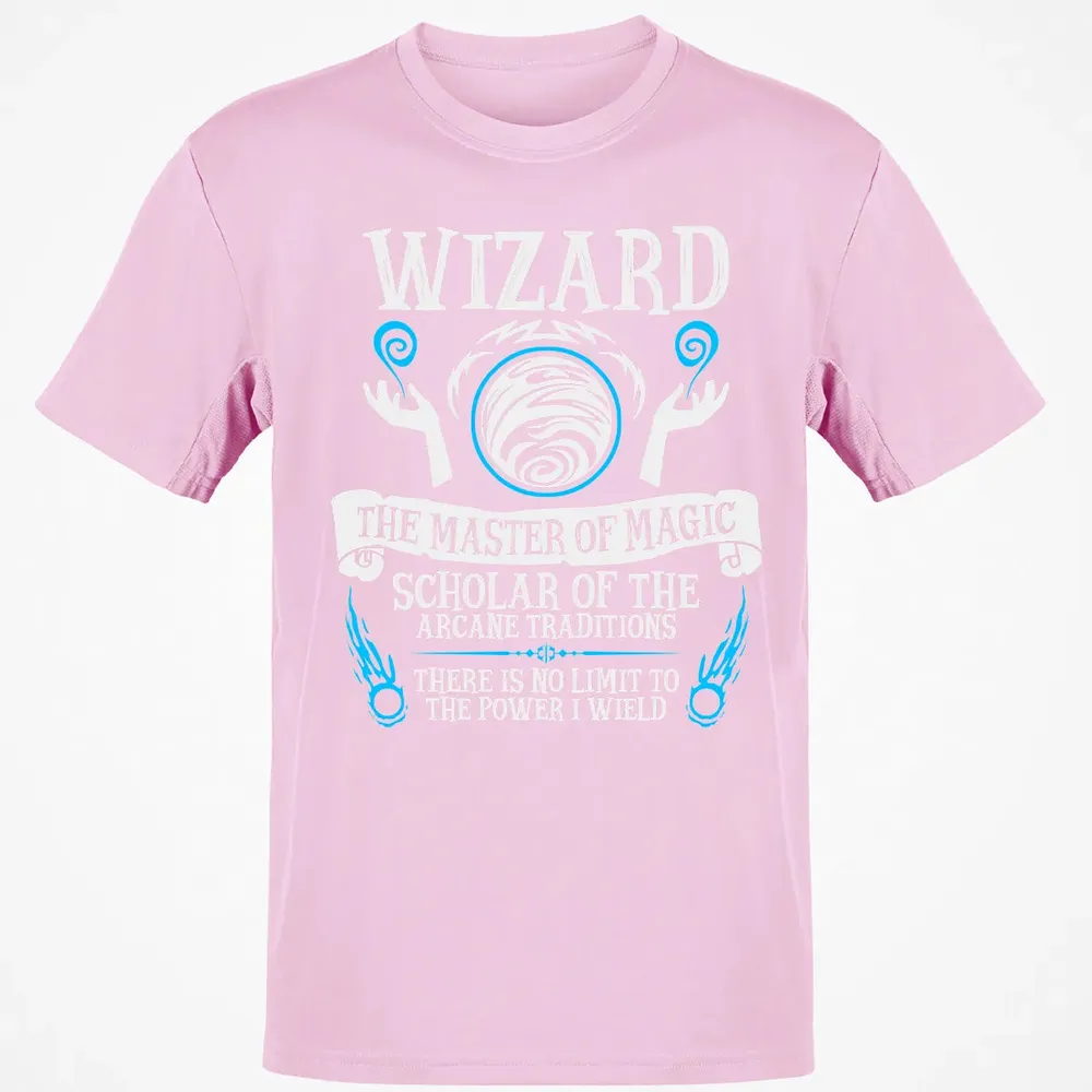 WIZARD, The Master of Magic (White Text) Classic Unisex T-Shirt - 6