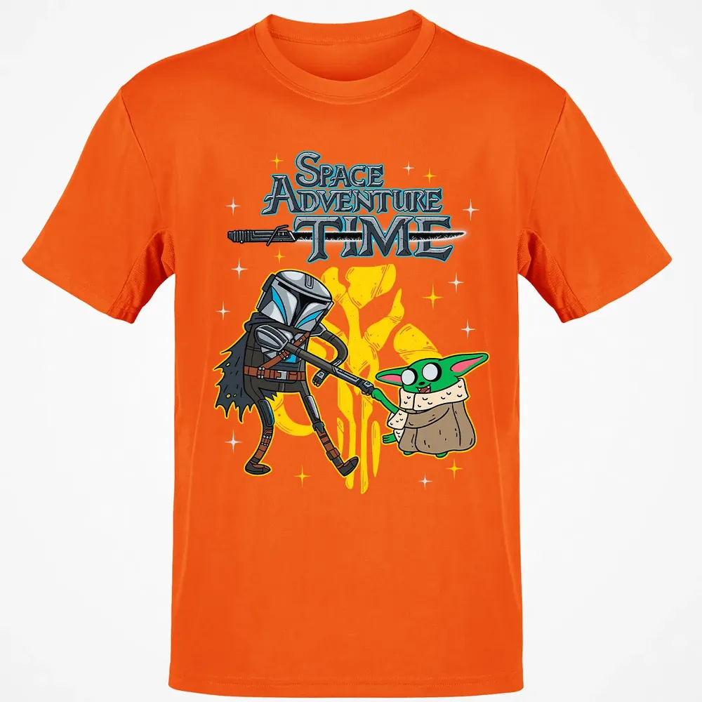 Space Adventure Time Classic Unisex T-Shirt - 9
