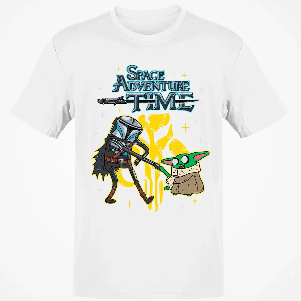 Space Adventure Time Classic Unisex T-Shirt - 13