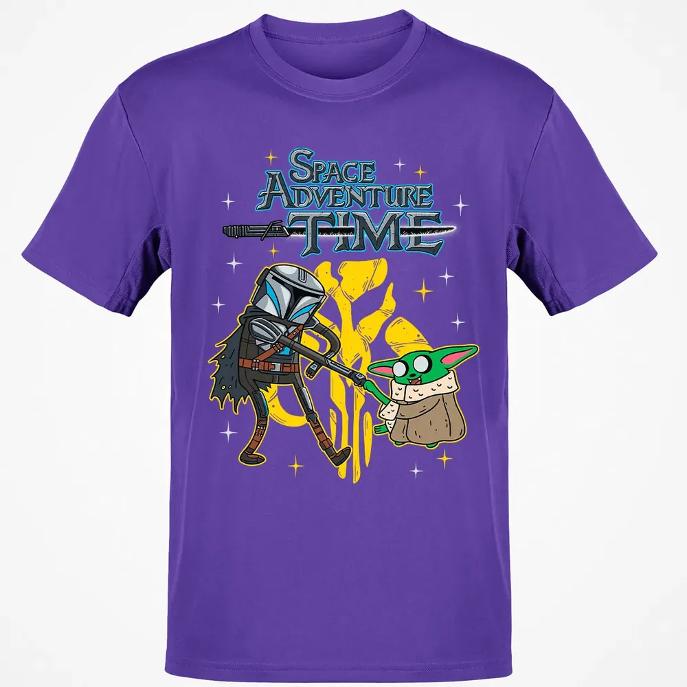 Space Adventure Time Classic Unisex T-Shirt - 10