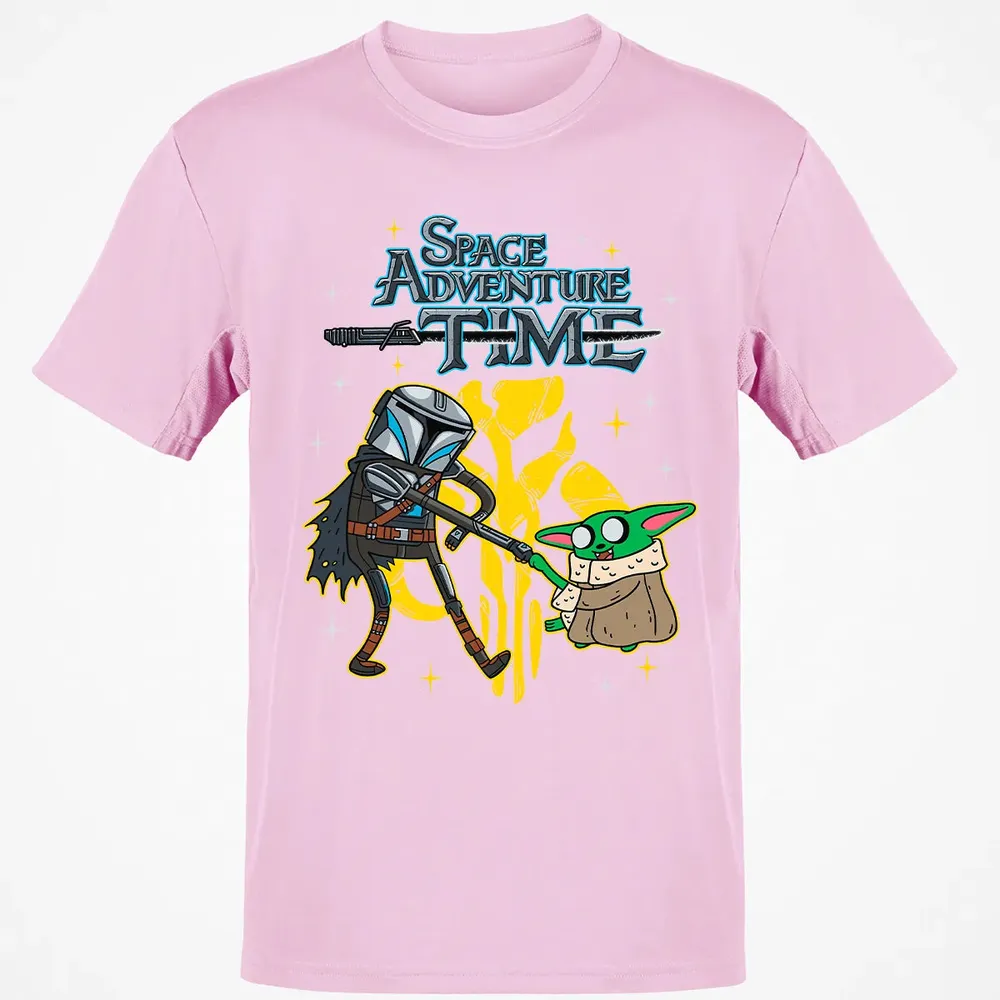 Space Adventure Time Classic Unisex T-Shirt - 6