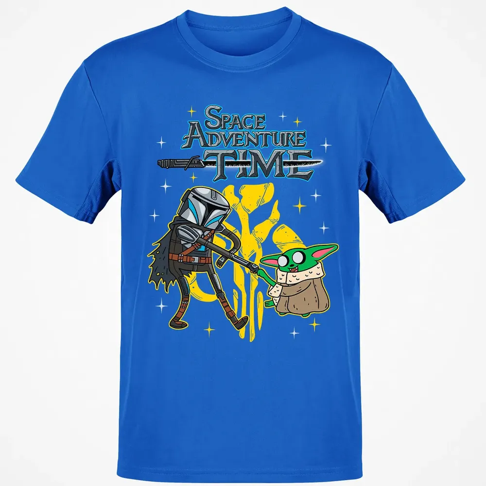 Space Adventure Time Classic Unisex T-Shirt - 12