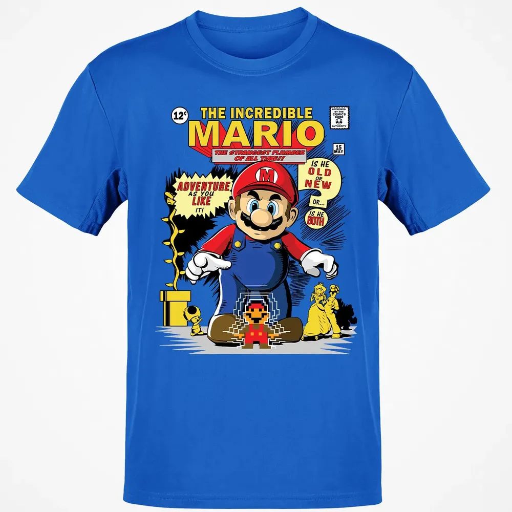 The Incredible Mario Classic Unisex T-Shirt - 12