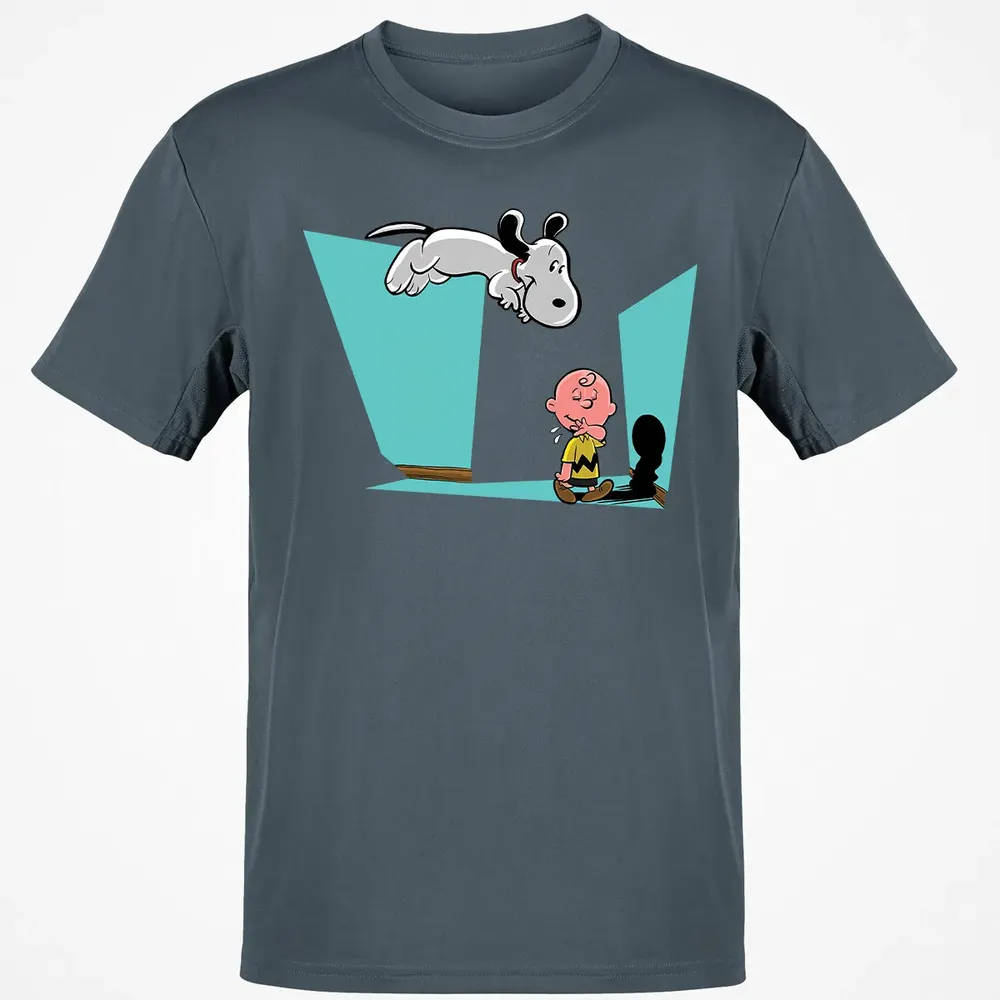 Kid and Beagle Classic Unisex T-Shirt - 4