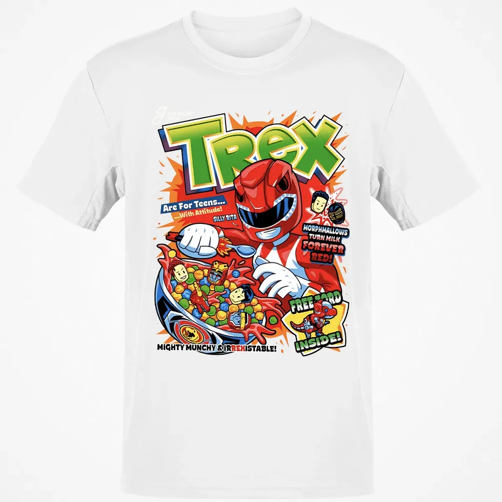 Red Ranger Trex Classic Unisex T-Shirt - 13