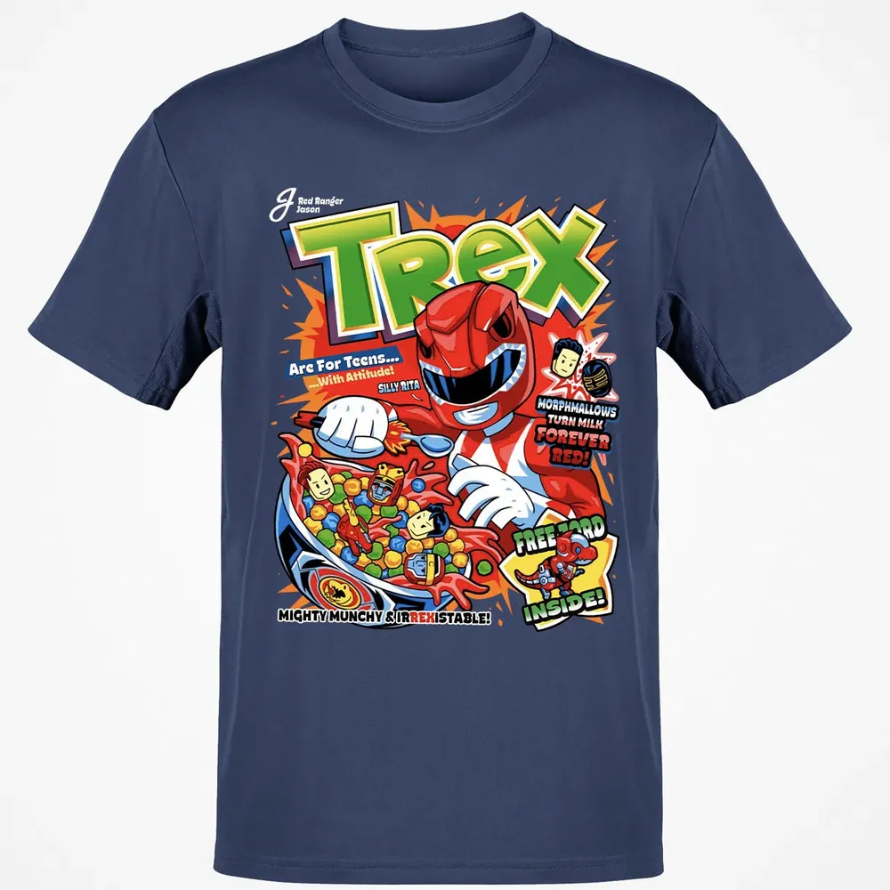 Red Ranger Trex Classic Unisex T-Shirt - 8