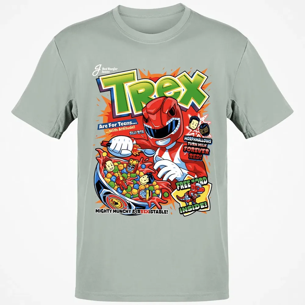 Red Ranger Trex Classic Unisex T-Shirt - 3