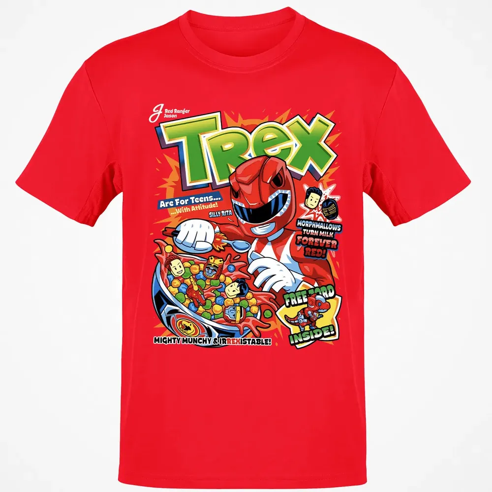 Red Ranger Trex Classic Unisex T-Shirt - 11