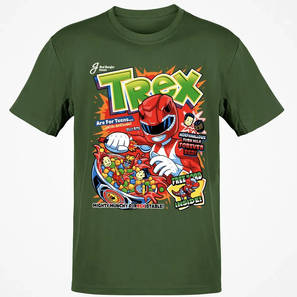 Red Ranger Trex Classic Unisex T-Shirt - 7