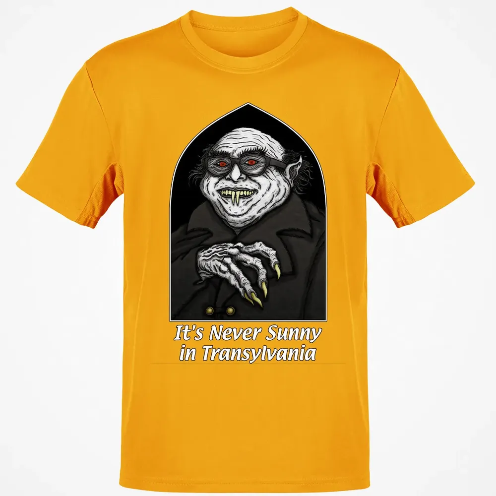 Never Sunny In Transylvania Classic Unisex T-Shirt - 5