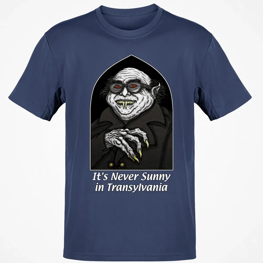 Never Sunny In Transylvania Classic Unisex T-Shirt - 8