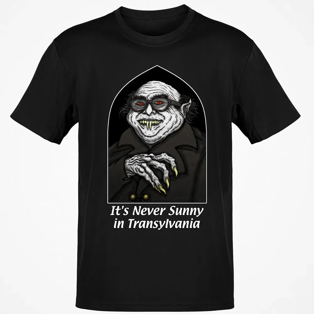 Never Sunny In Transylvania Classic Unisex T-Shirt - 2