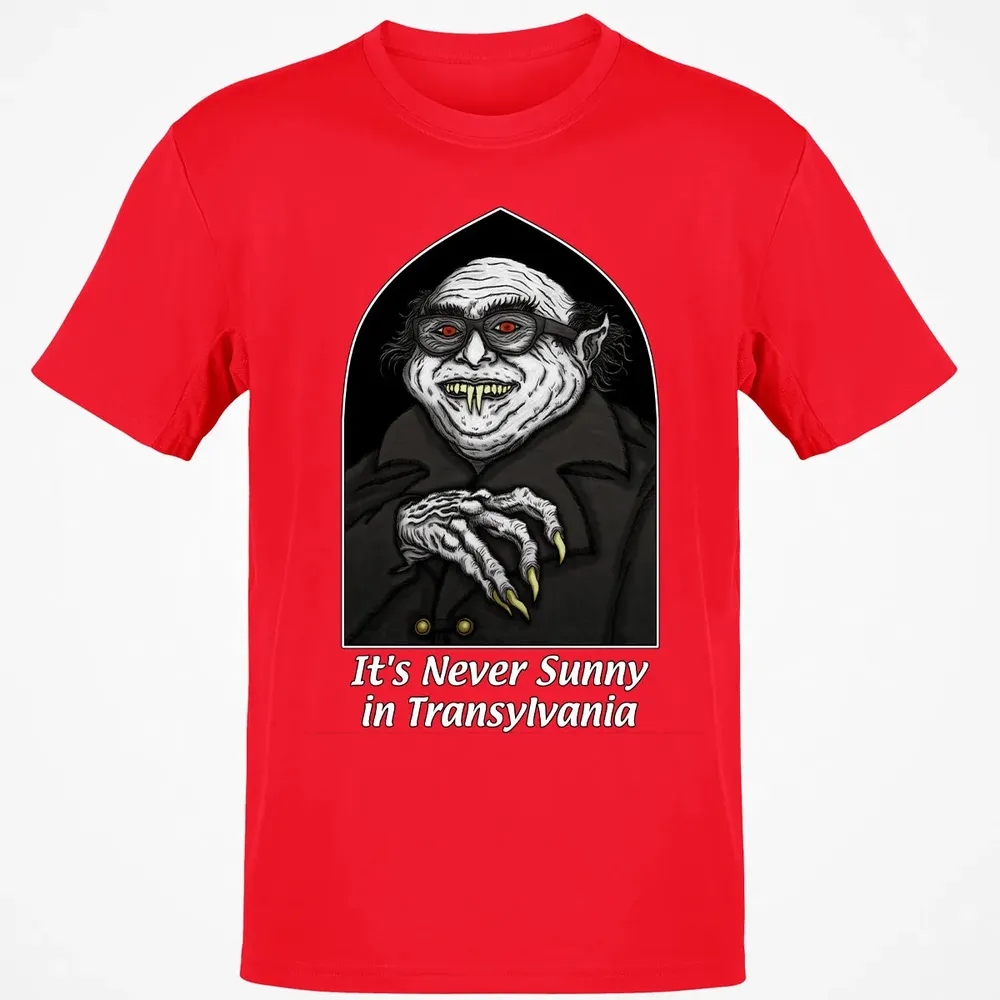 Never Sunny In Transylvania Classic Unisex T-Shirt - 11