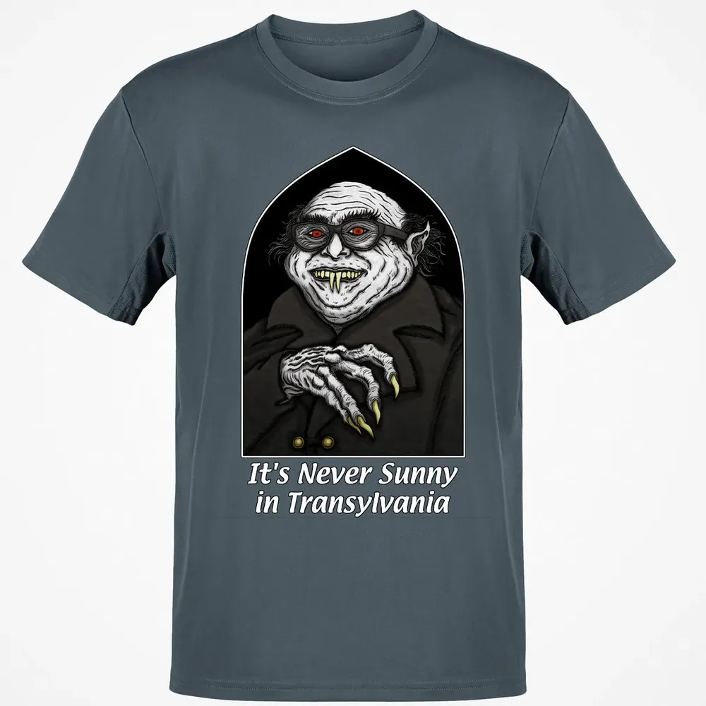 Never Sunny In Transylvania Classic Unisex T-Shirt - 4