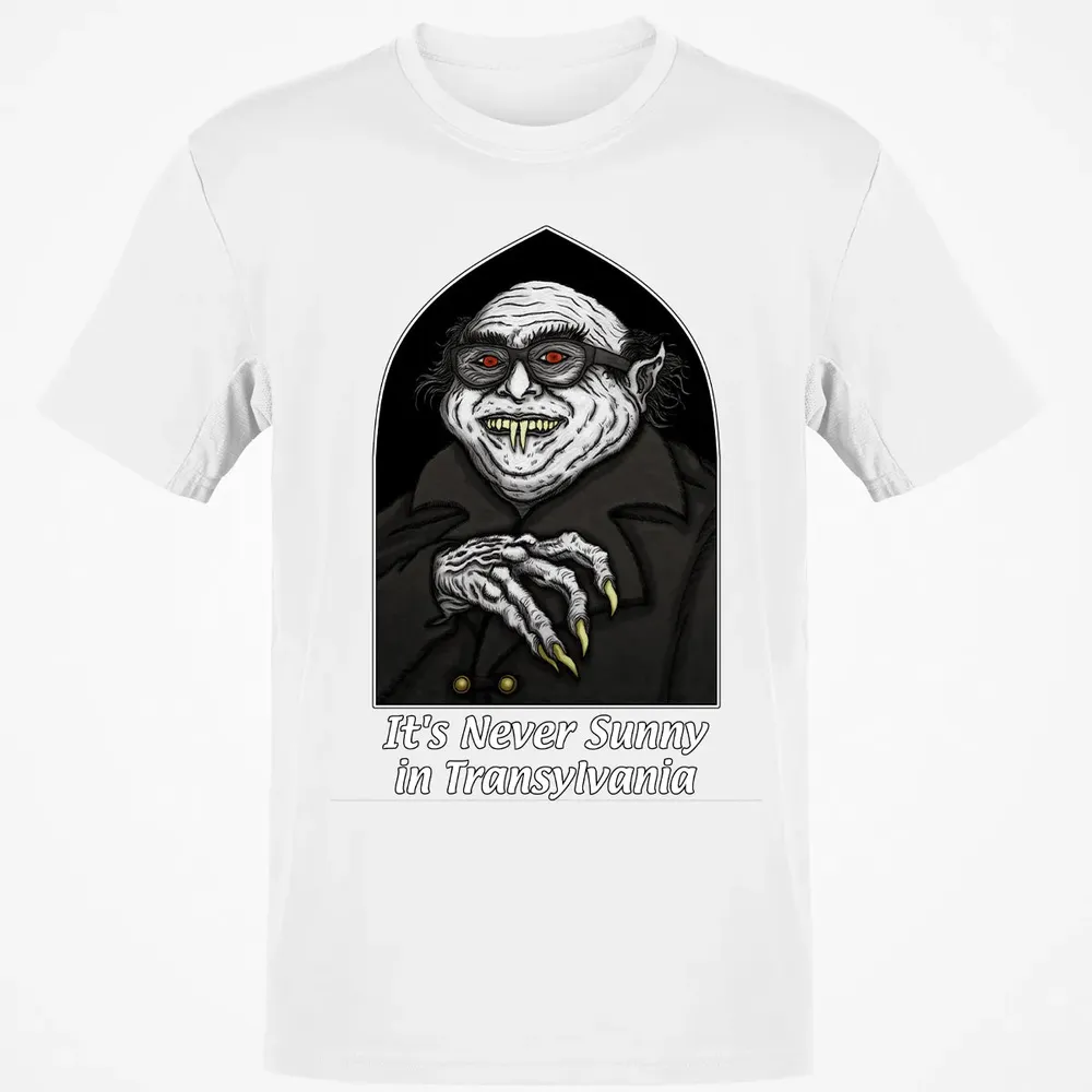 Never Sunny In Transylvania Classic Unisex T-Shirt - 13