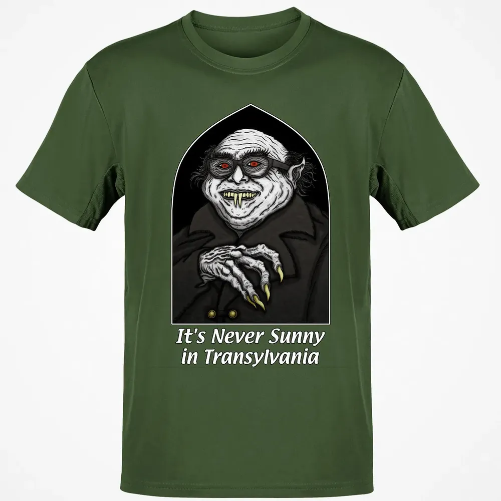 Never Sunny In Transylvania Classic Unisex T-Shirt - 7