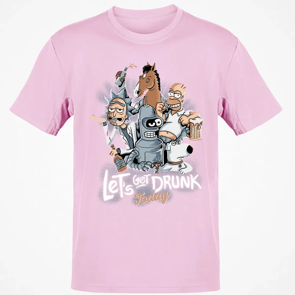 Get Drunk Classic Unisex T-Shirt - 6