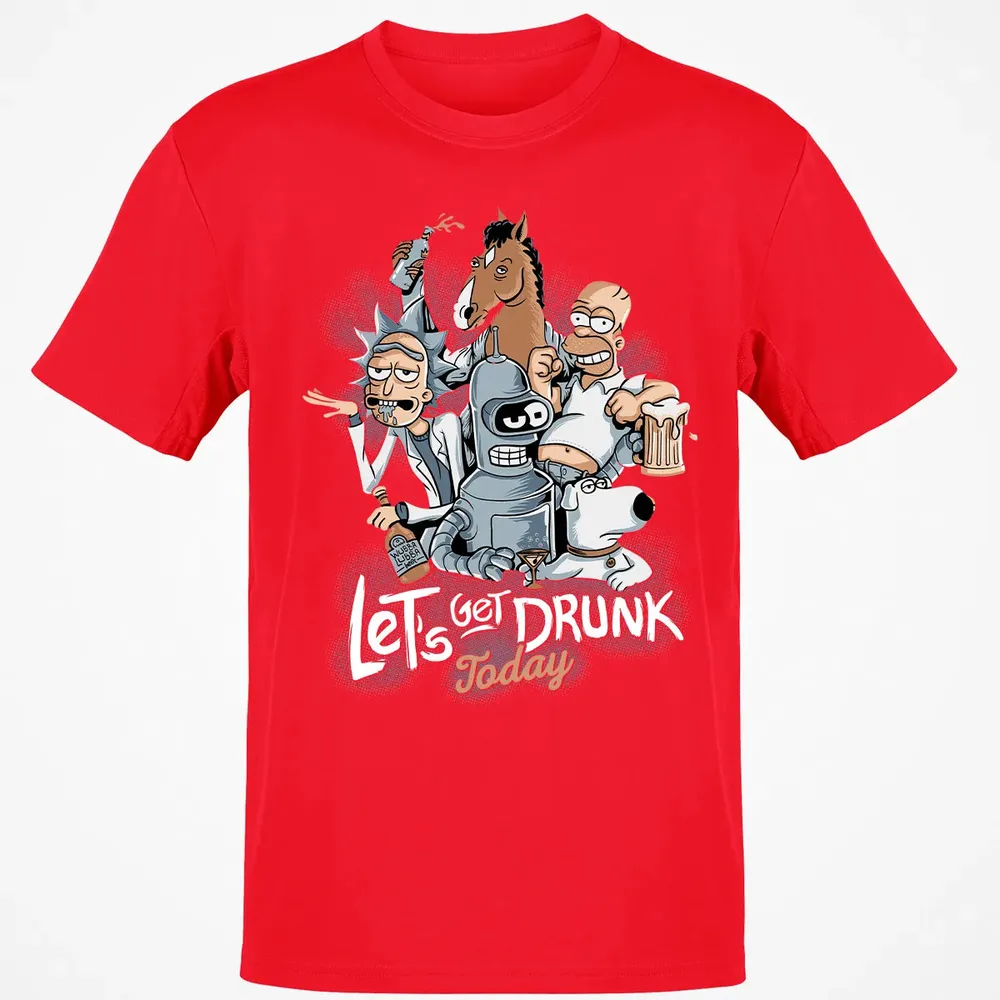 Get Drunk Classic Unisex T-Shirt - 11