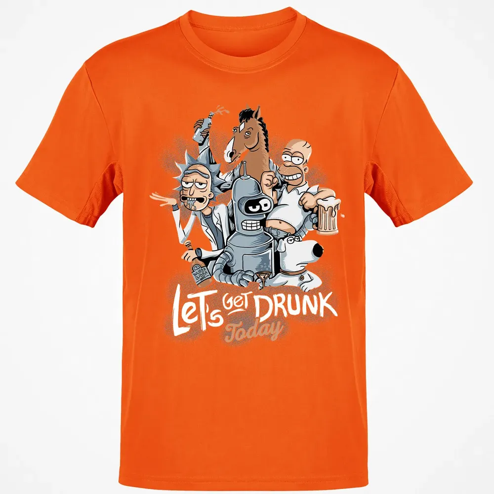 Get Drunk Classic Unisex T-Shirt - 9