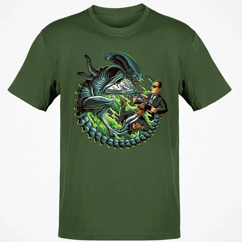 Men vs Alien Classic Unisex T-Shirt - 7