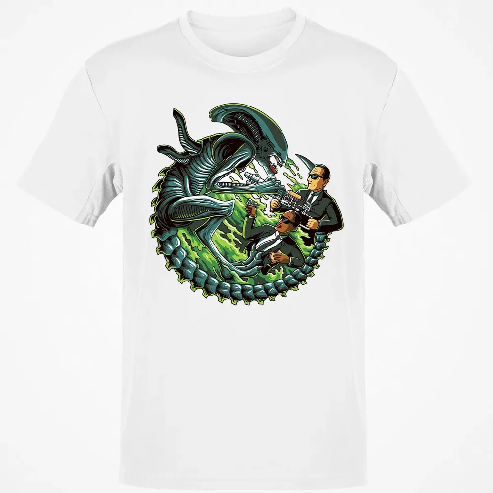Men vs Alien Classic Unisex T-Shirt - 13