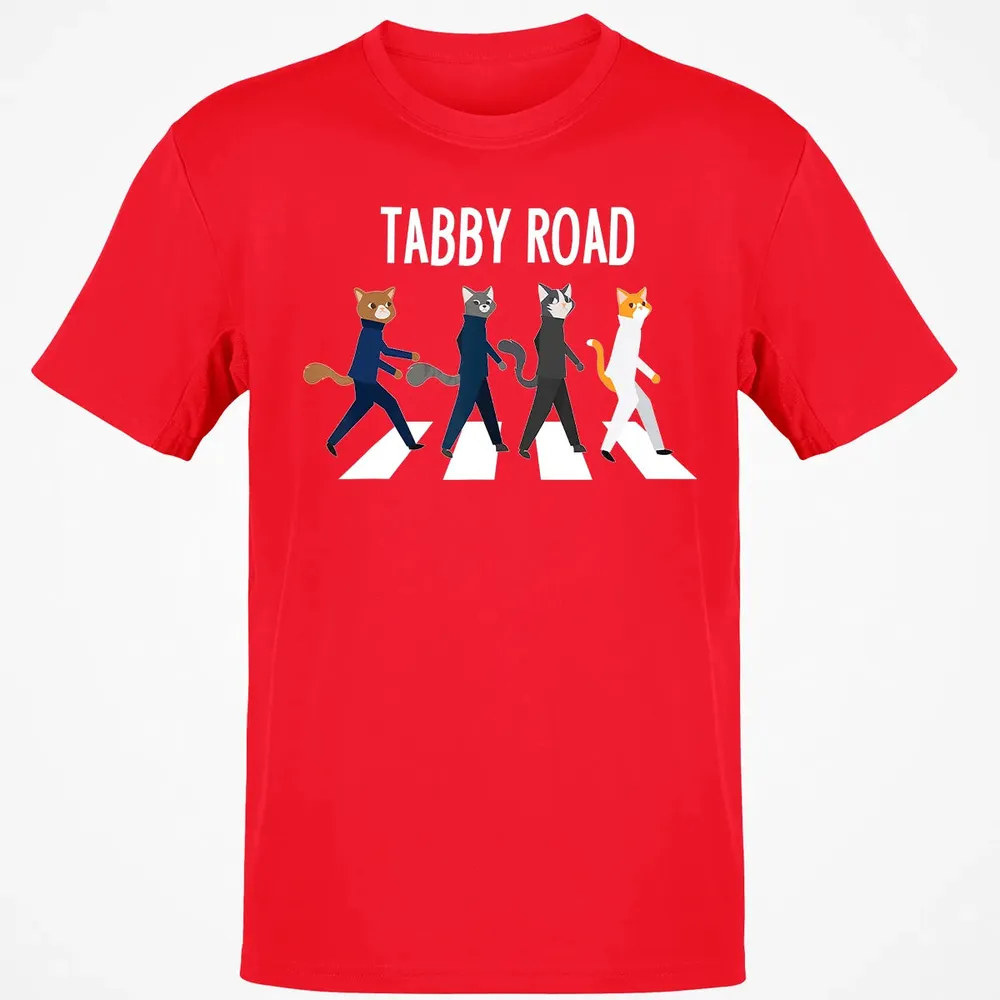 Tabby Road Cats  Cat Lover Classic Unisex T-Shirt - 11