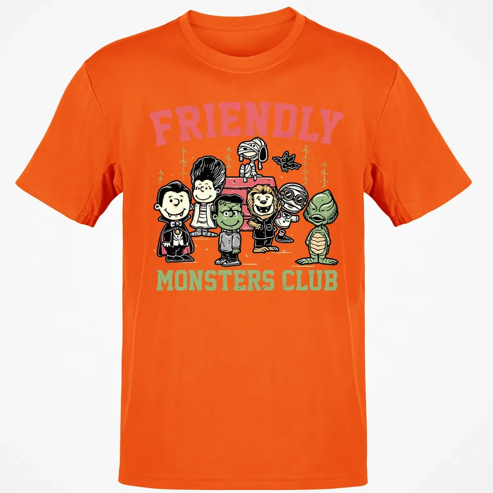 Friendly Monsters Club Classic Unisex T-Shirt - 9