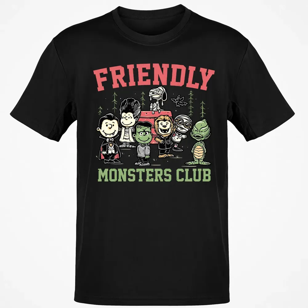 Friendly Monsters Club Classic Unisex T-Shirt - 2