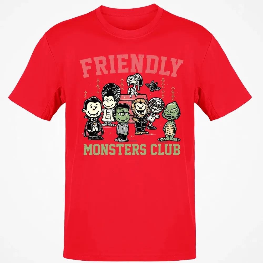 Friendly Monsters Club Classic Unisex T-Shirt - 11