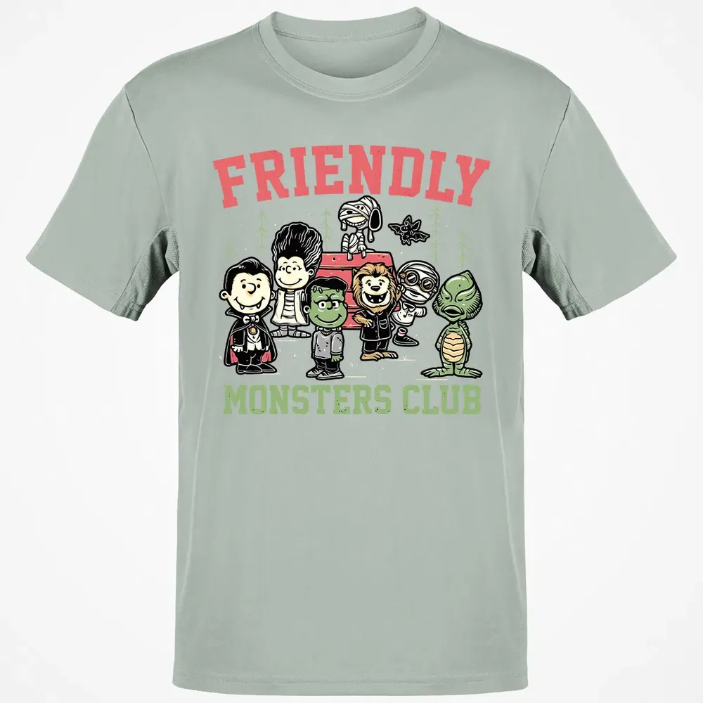 Friendly Monsters Club Classic Unisex T-Shirt - 3