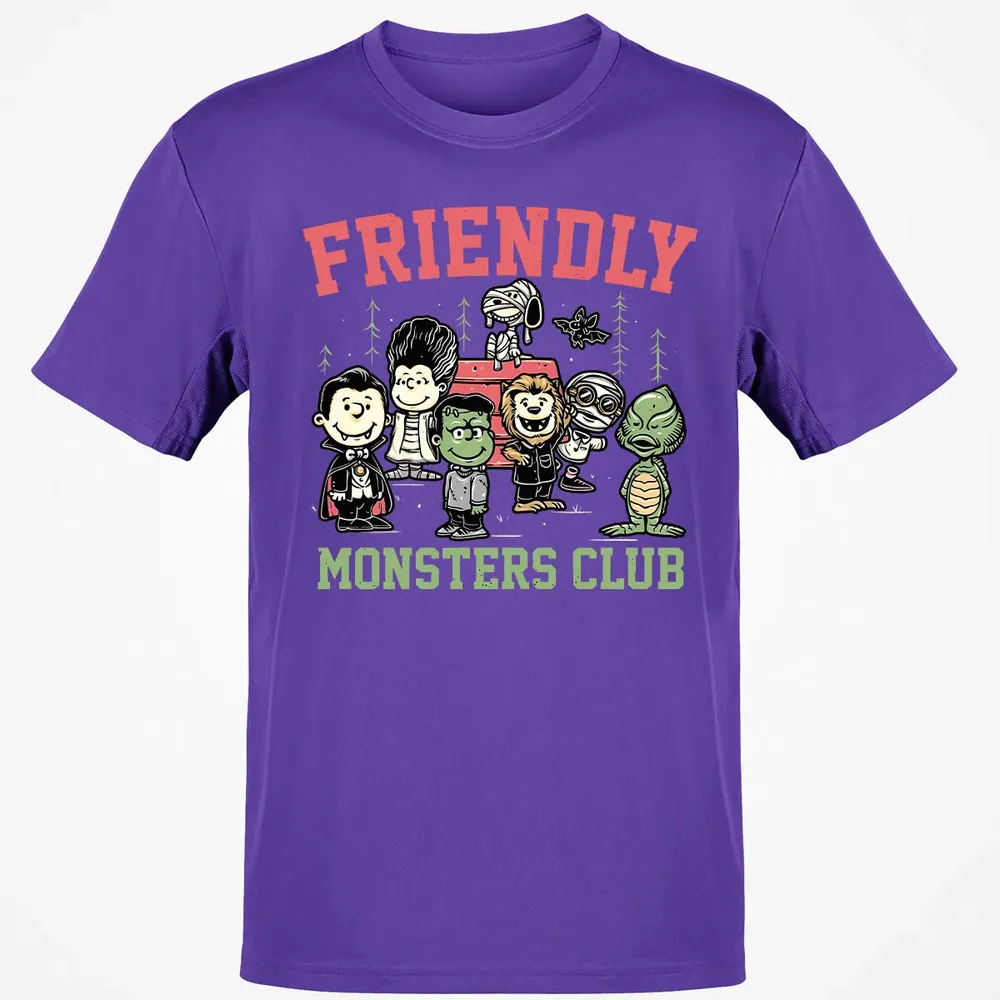 Friendly Monsters Club Classic Unisex T-Shirt - 10