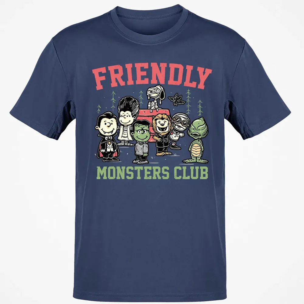 Friendly Monsters Club Classic Unisex T-Shirt - 8