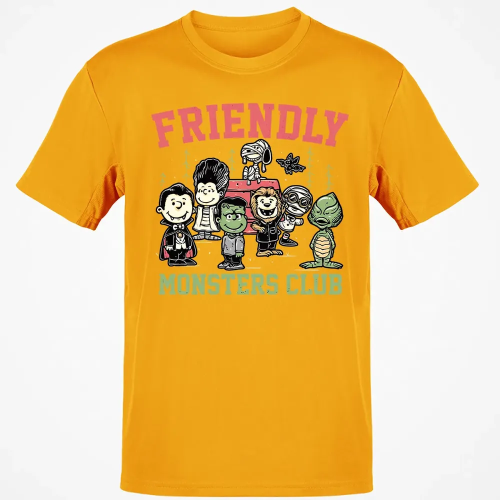 Friendly Monsters Club Classic Unisex T-Shirt - 5