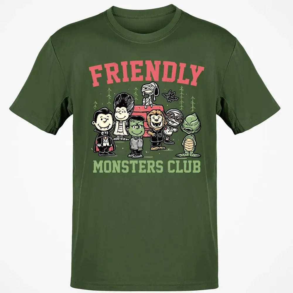 Friendly Monsters Club Classic Unisex T-Shirt - 7