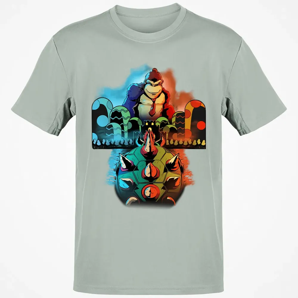 Koopa vs Kong Classic Unisex T-Shirt - 3