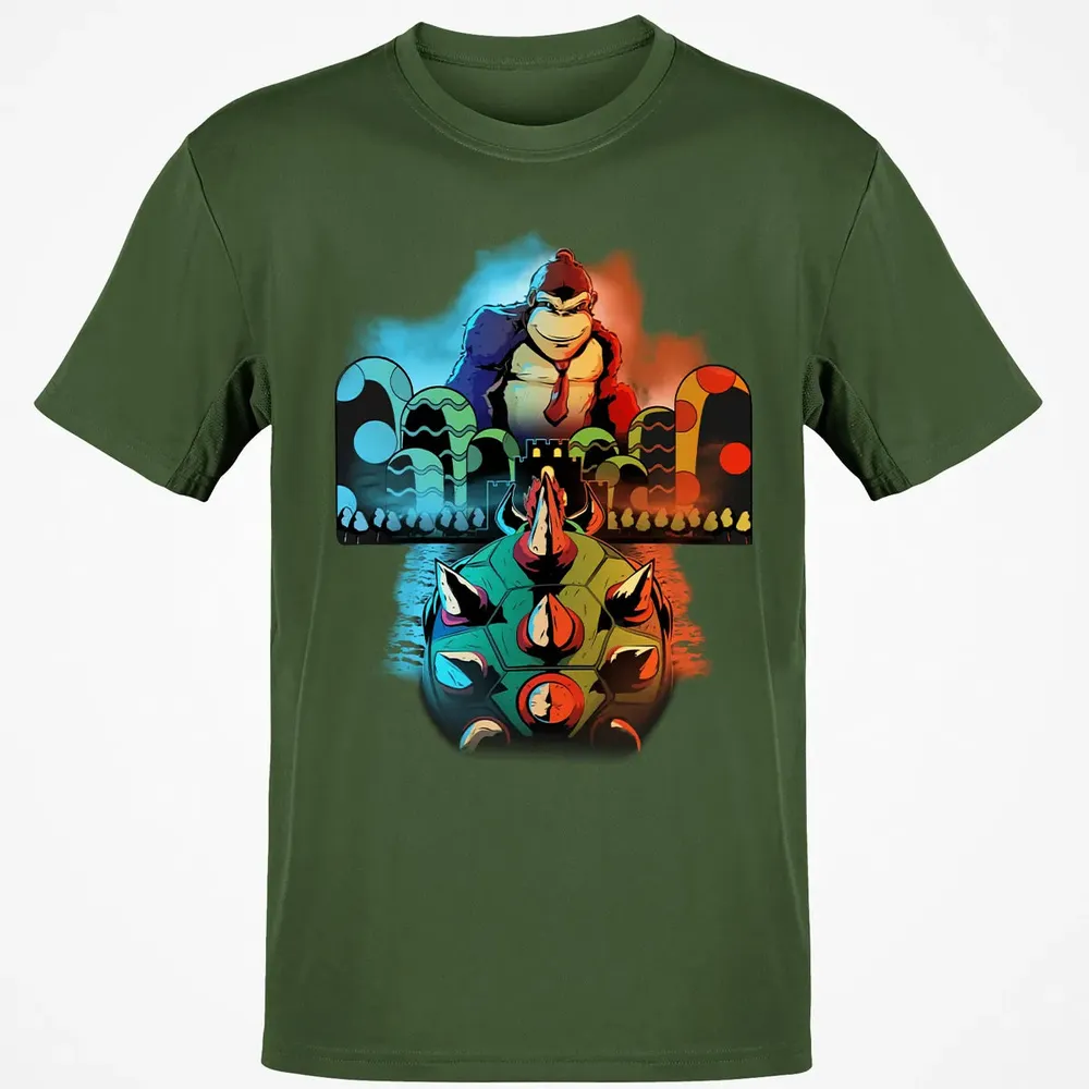 Koopa vs Kong Classic Unisex T-Shirt - 7