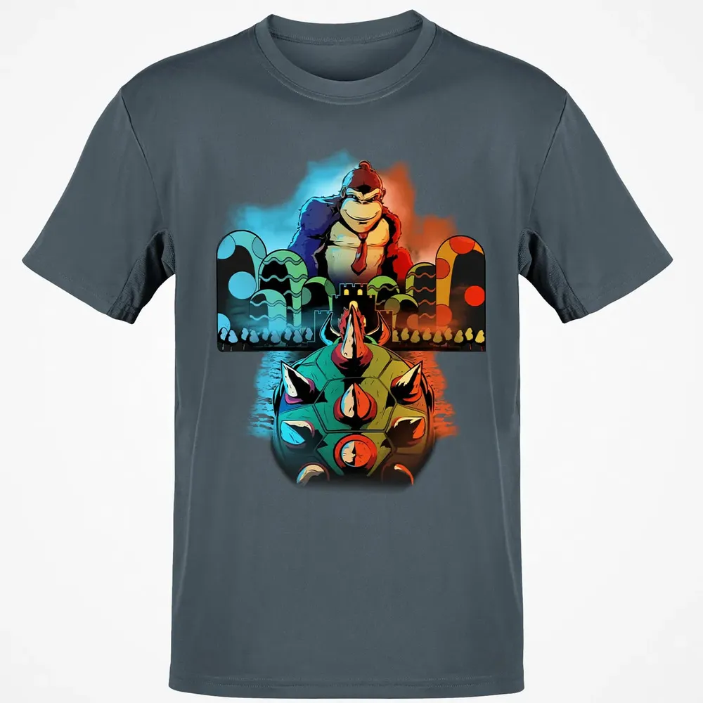 Koopa vs Kong Classic Unisex T-Shirt - 4