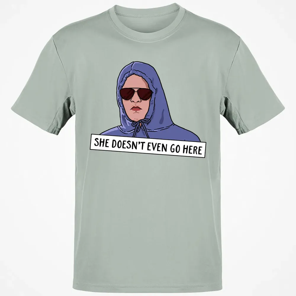 She Doesn't Even Go Here Classic Unisex T-Shirt - 3