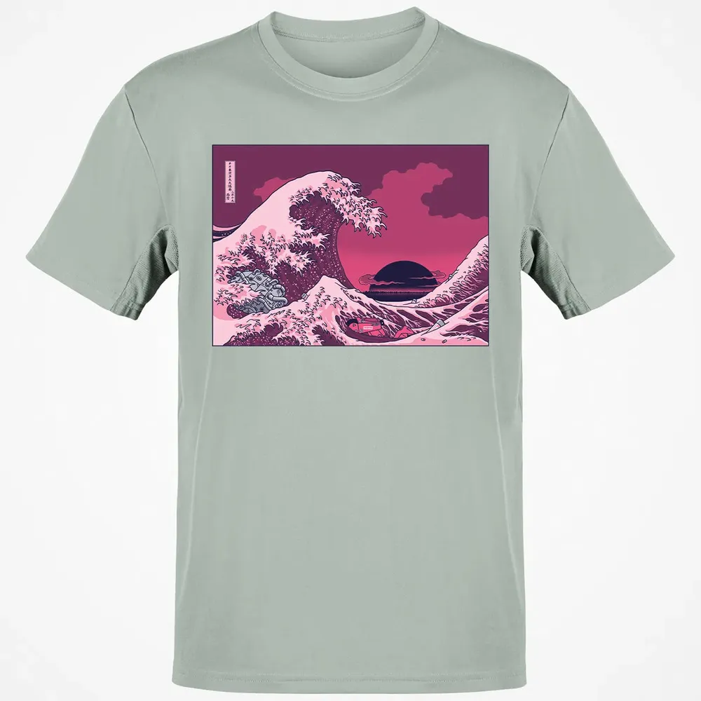 Neo Tokyo Wave Classic Unisex T-Shirt - 3