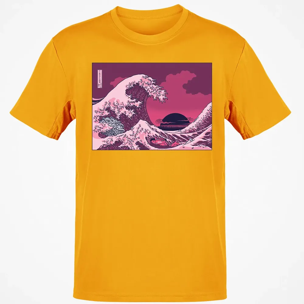 Neo Tokyo Wave Classic Unisex T-Shirt - 5