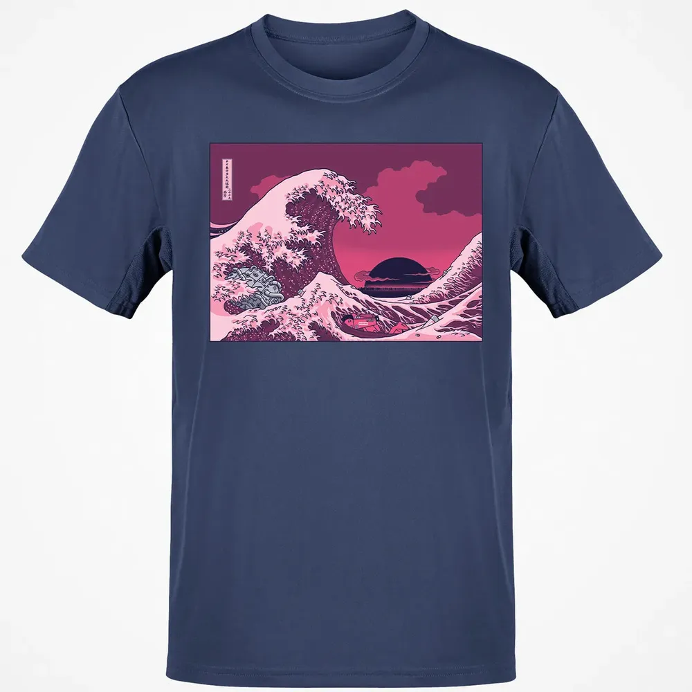 Neo Tokyo Wave Classic Unisex T-Shirt - 8