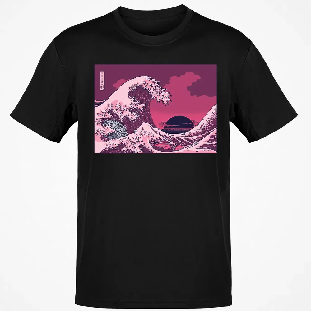 Neo Tokyo Wave Classic Unisex T-Shirt - 2