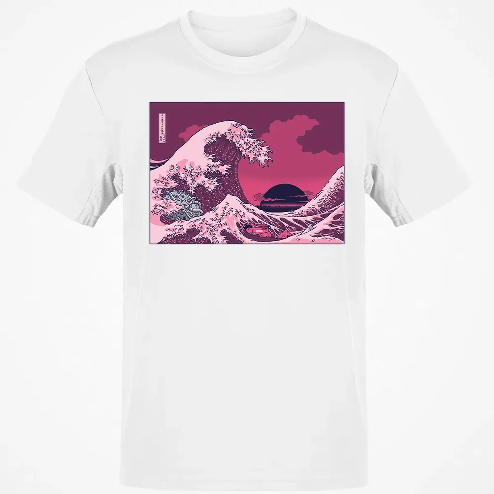 Neo Tokyo Wave Classic Unisex T-Shirt - 13